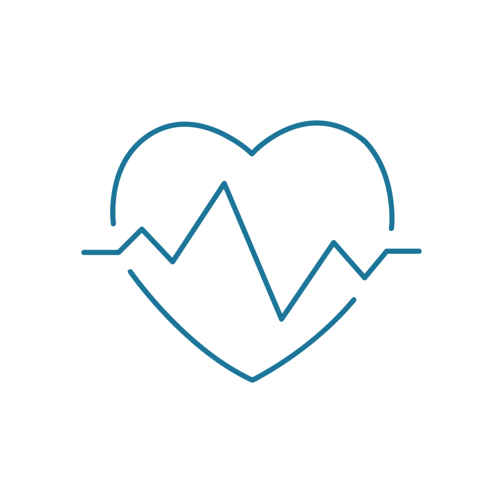 Icona illustrativa del servizio di elettrocardiografia del Centro Veterinario Montecchio