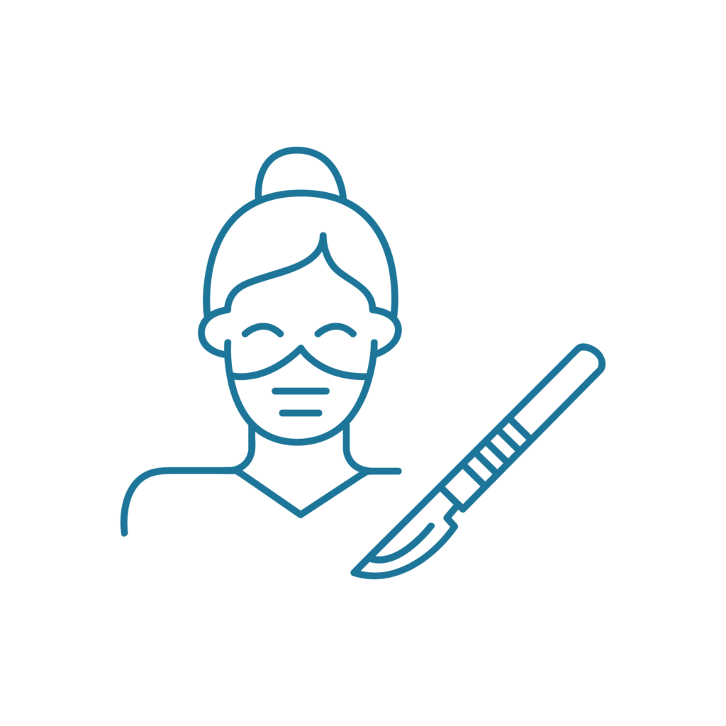 Icona illustrativa del servizio di chirurgia mininvasiva del Centro Veterinario Montecchio