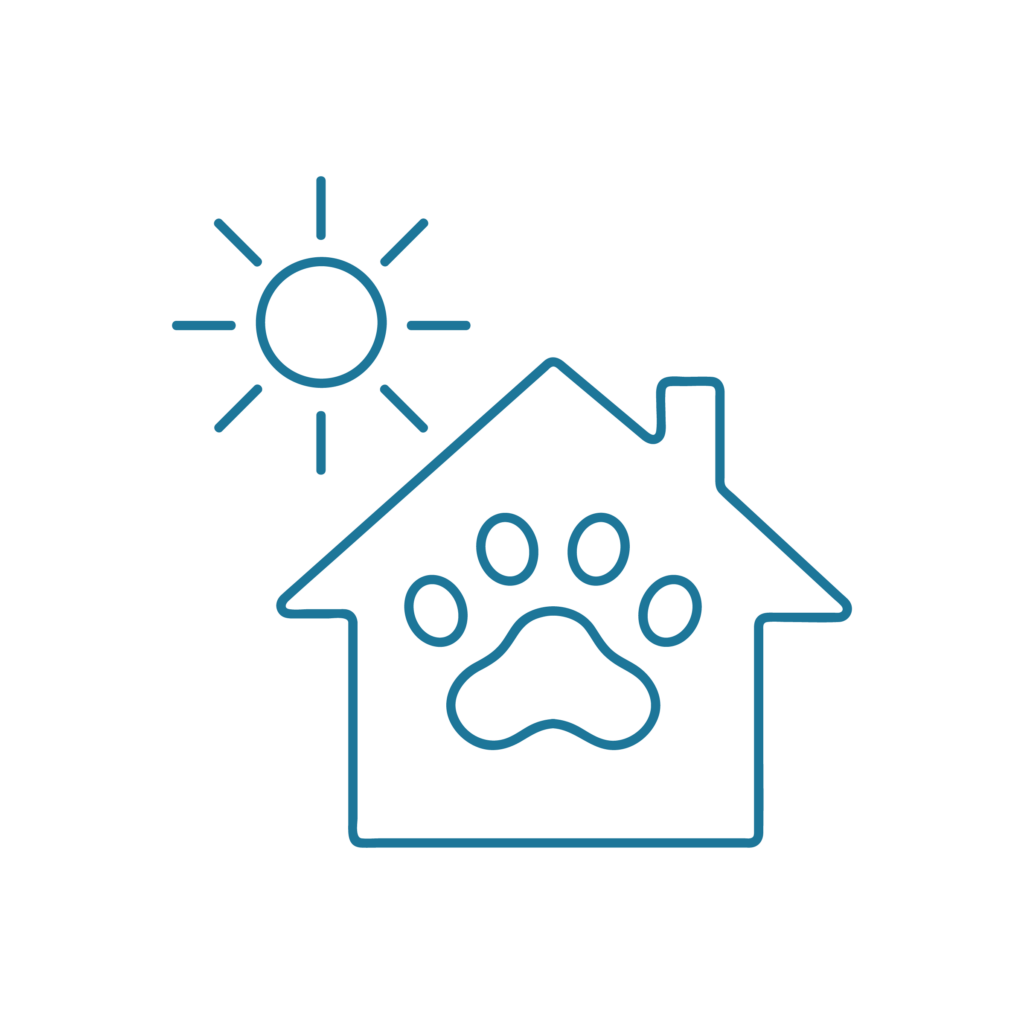 Icona illustrativa del servizio di day hospital del Centro Veterinario Montecchio