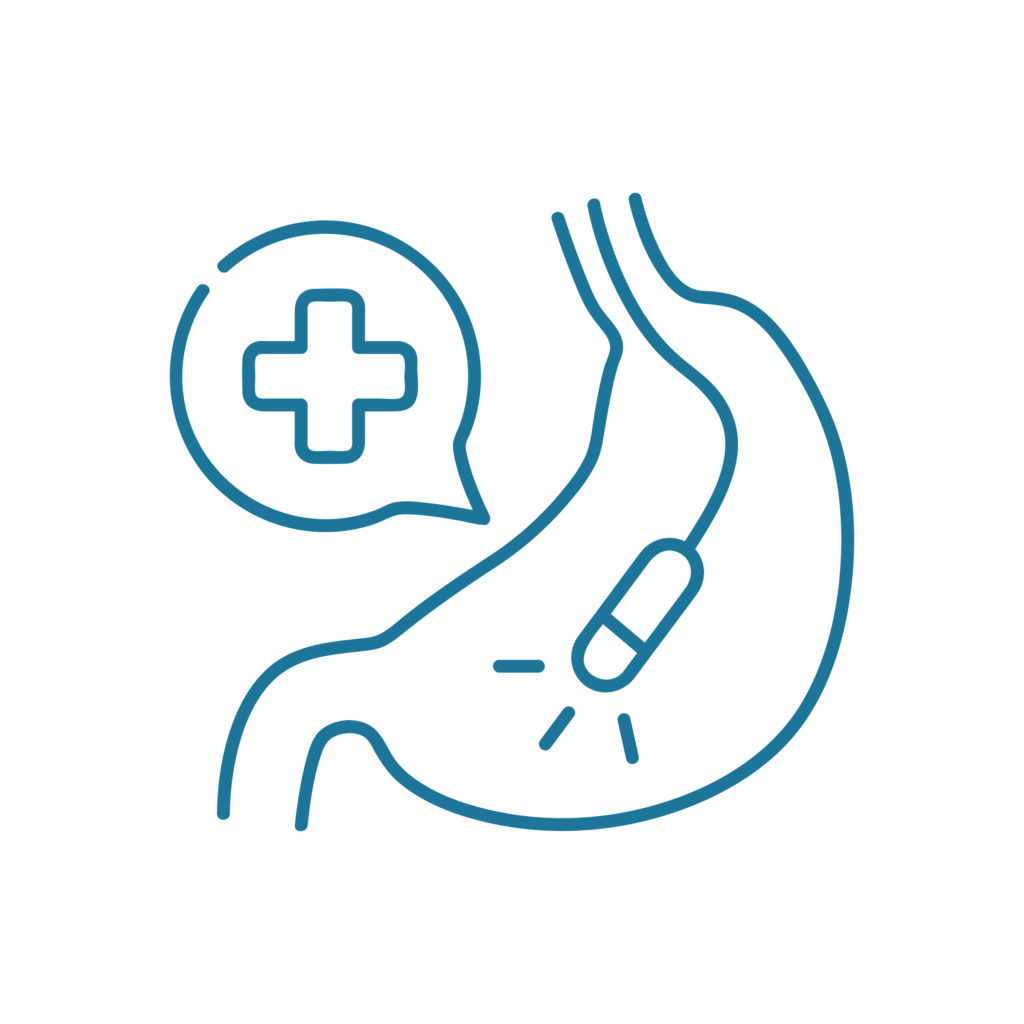 Icona illustrativa del servizio di endoscopia del Centro Veterinario Montecchio