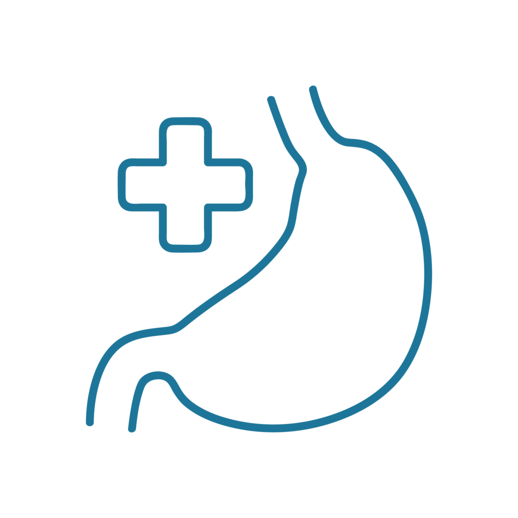 Icona illustrativa del servizio di gastroenterologia del Centro Veterinario Montecchio