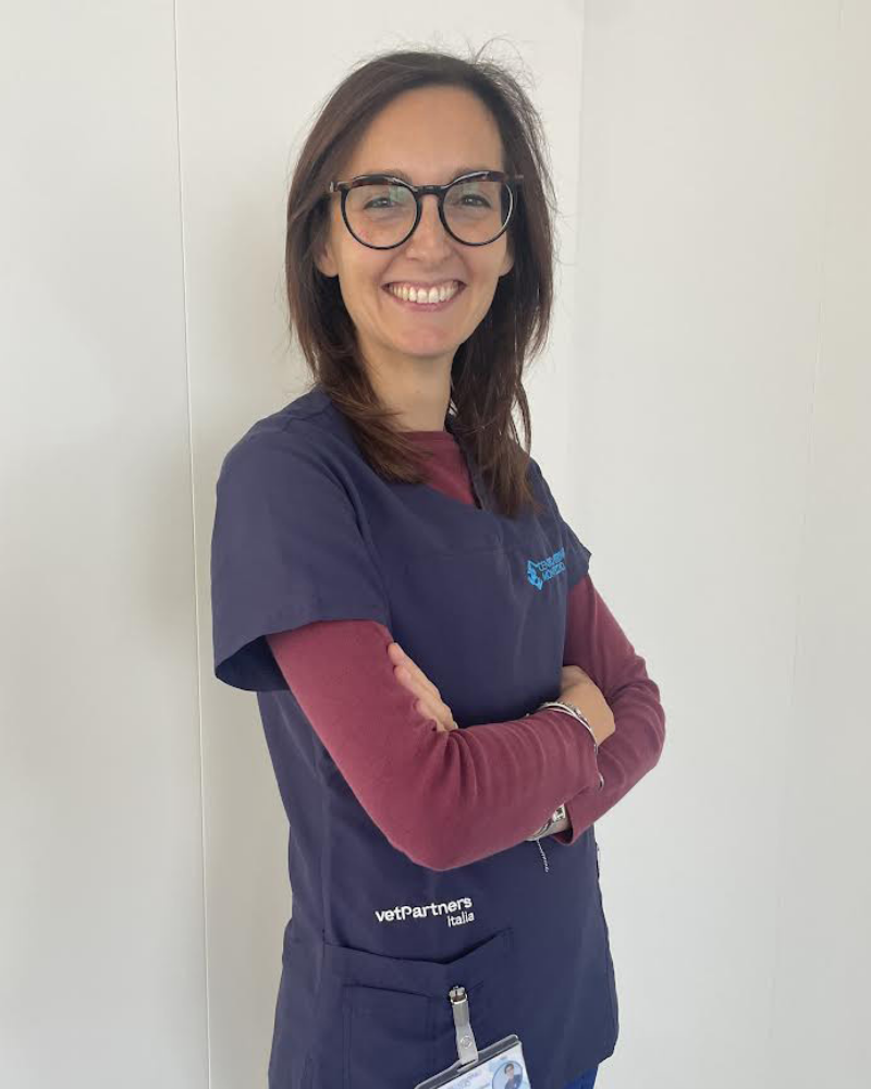 Foto della Dott.ssa Elisabetta Di Rosa, medico veterinario del Centro Veterinario Montecchio, in provincia di Vicenza