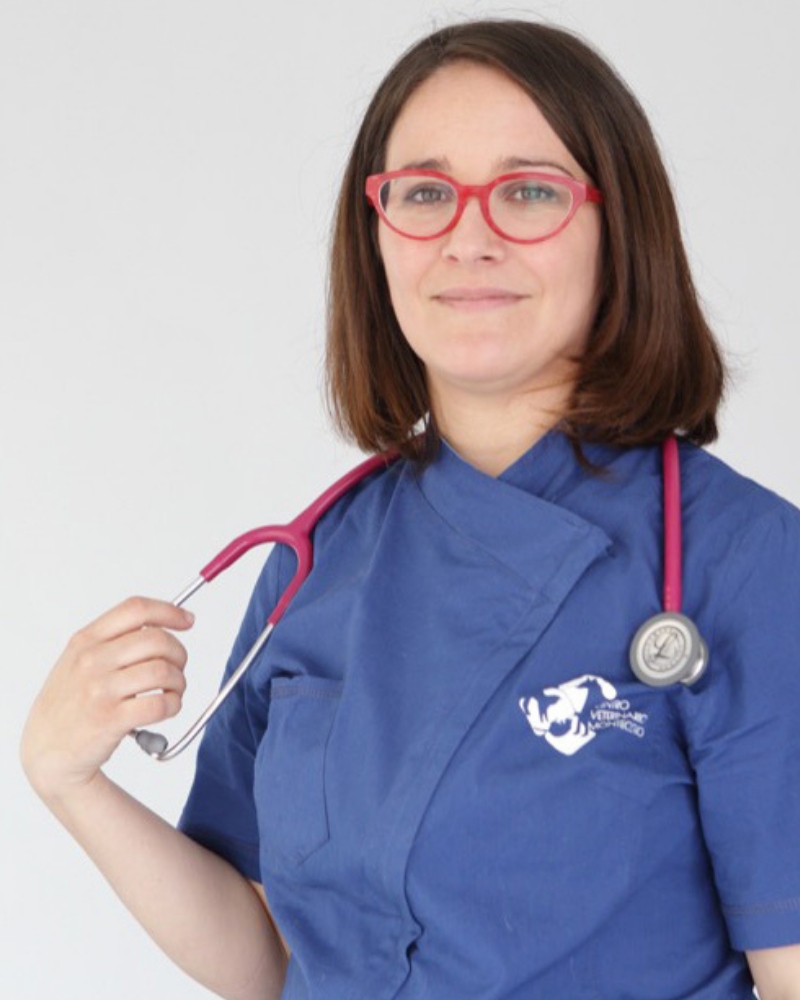 La Dott.ssa Laura, un tempo medico veterinario del Centro Veterinario Montecchio