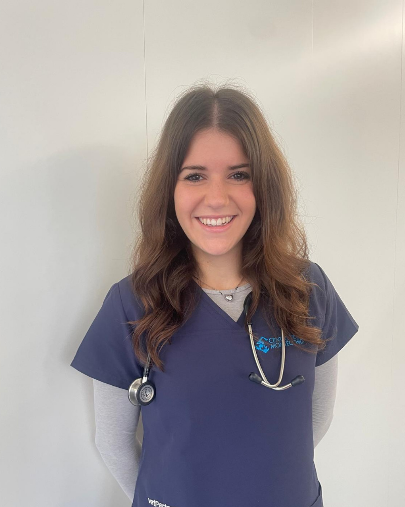 Foto di Giada Zamberlan, tecnico veterinario del Centro Veterinario Montecchio, in provincia di Vicenza