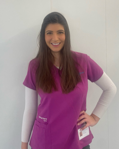 Foto di Valeria Barana, Front Office Manager del Centro Veterinario Montecchio, in provincia di Vicenza