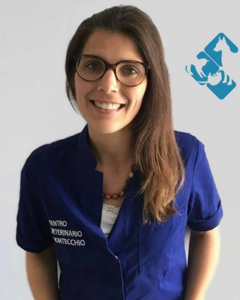 Dott.ssa Silvia Ruggeroni Foto della Dott.ssa Silvia Ruggeroni, medico veterinario del Centro Veterinario Montecchio, in provincia di Vicenza